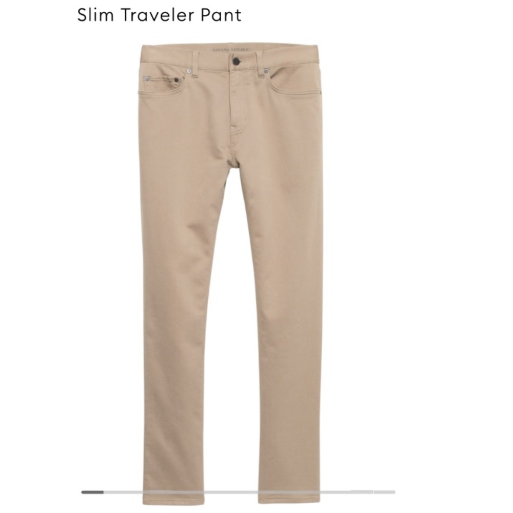 Banana Republic Slim Traveler Pant